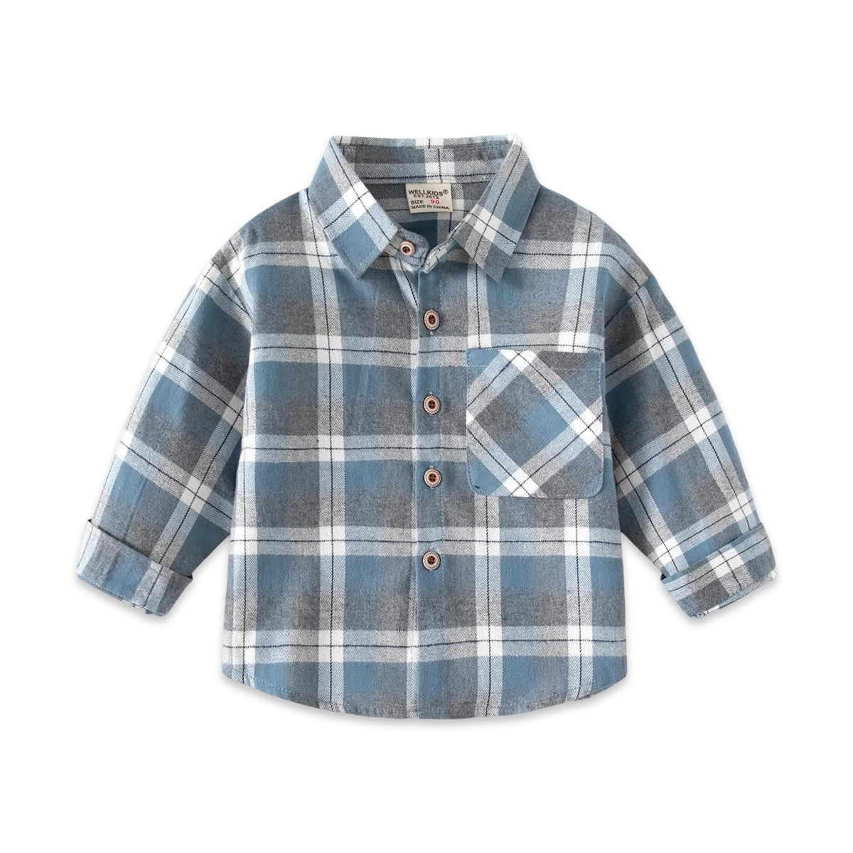 Boys Classic Plaid Flannel Shirt  kids clothing YAG Boutique
