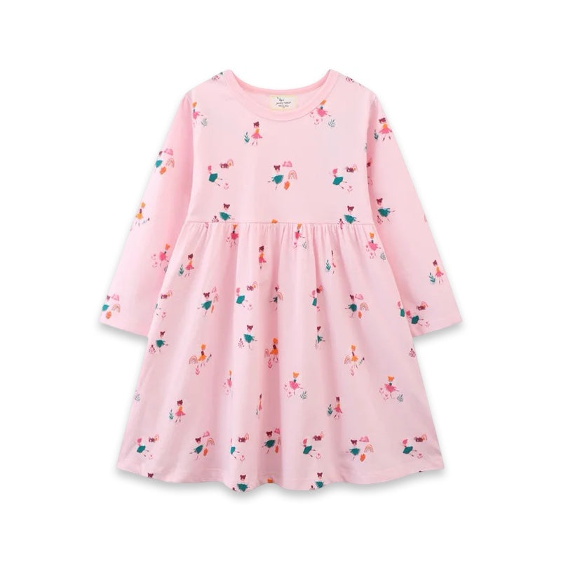 Girls Pink Storybook Play Dress  girls clothing YAG Boutique