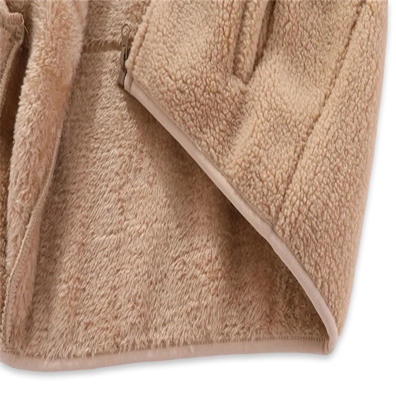 Kids Sherpa Fleece Hooded Jacket  kids clothing YAG Boutique