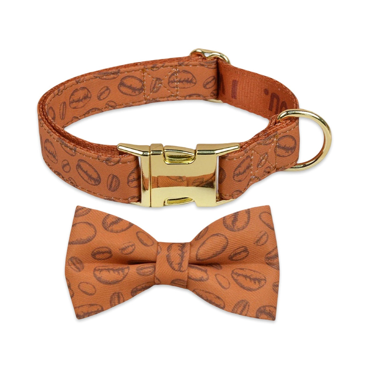Luxury Pattern Dog Collar & Bow Tie Set  pet accessories YAG Boutique