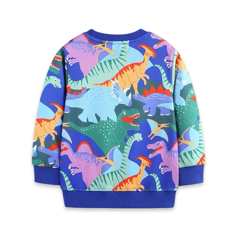Adventure Dino Kids Sweatshirt  kids clothing YAG Boutique