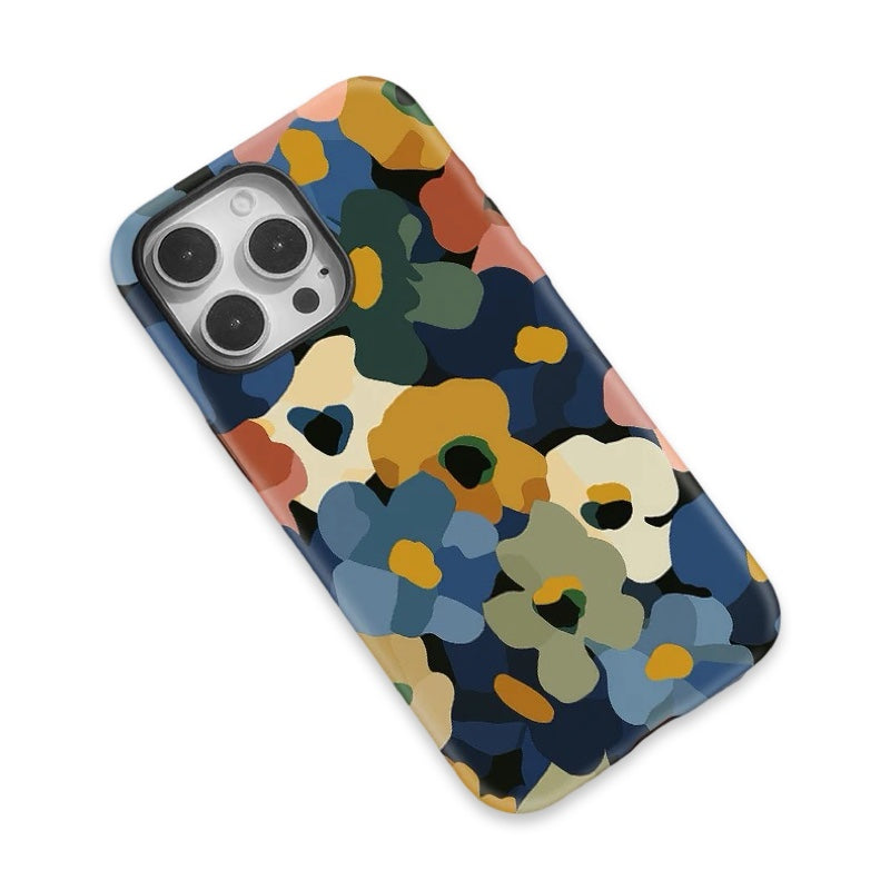 Midnight Bloom MagSafe Compatible iPhone Case for iPhone 13 - 17 Series  iPhone Cases YAG Boutique