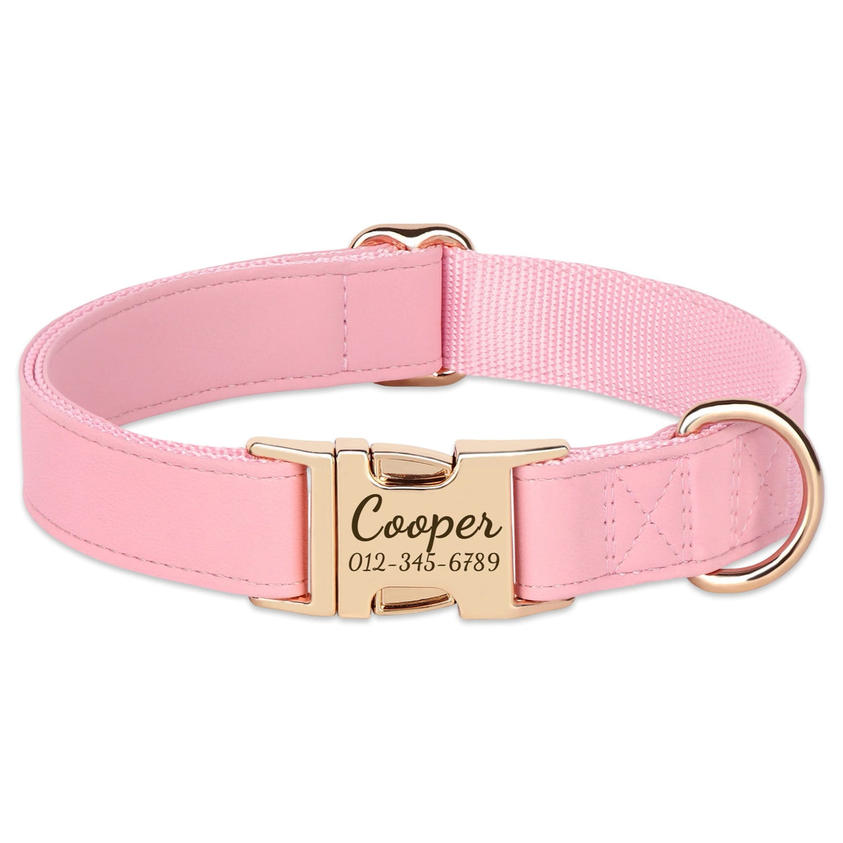 Custom Engraved Dog Collar  pet accessories YAG Boutique