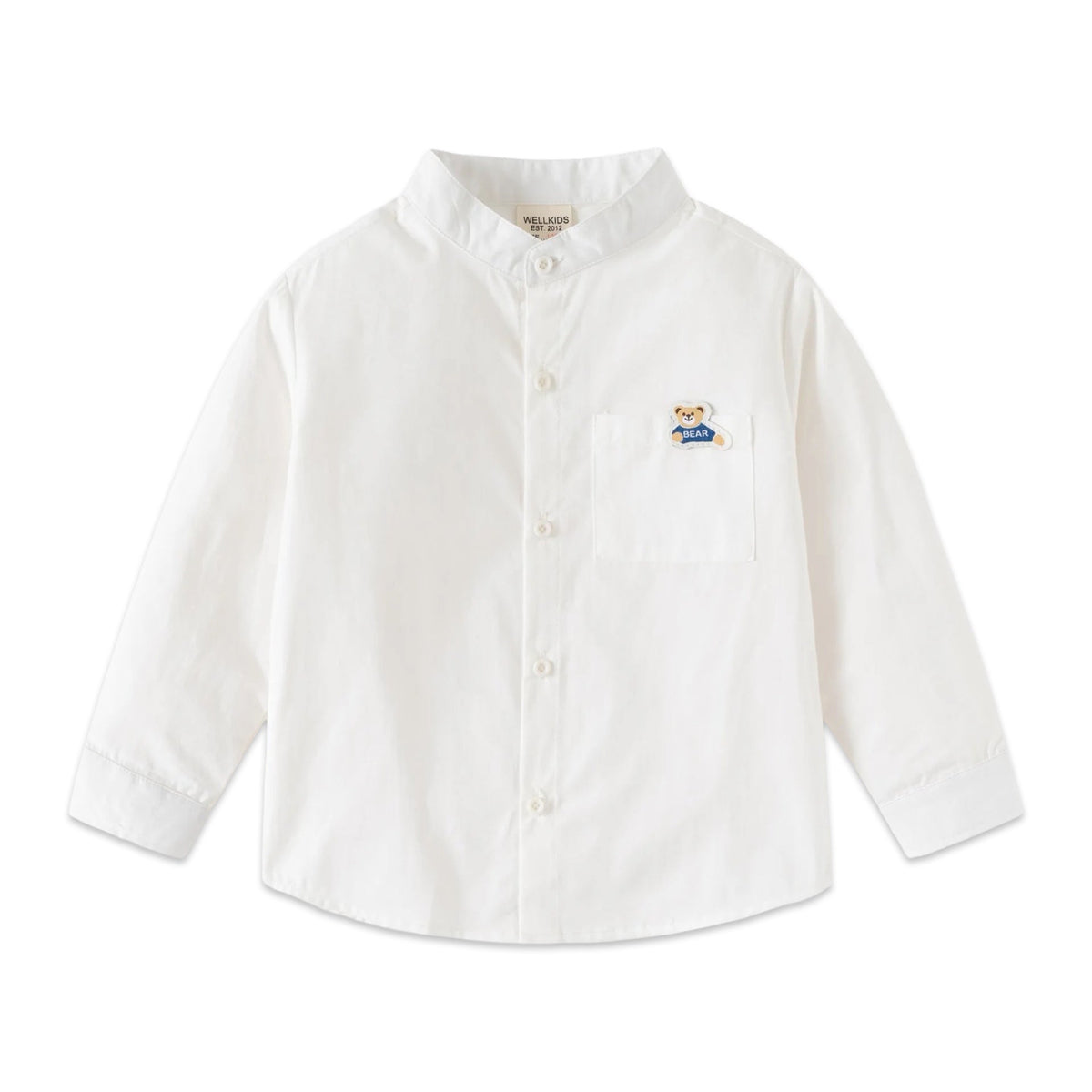 Boys Premium Mandarin Collar Shirt  kids clothing YAG Boutique