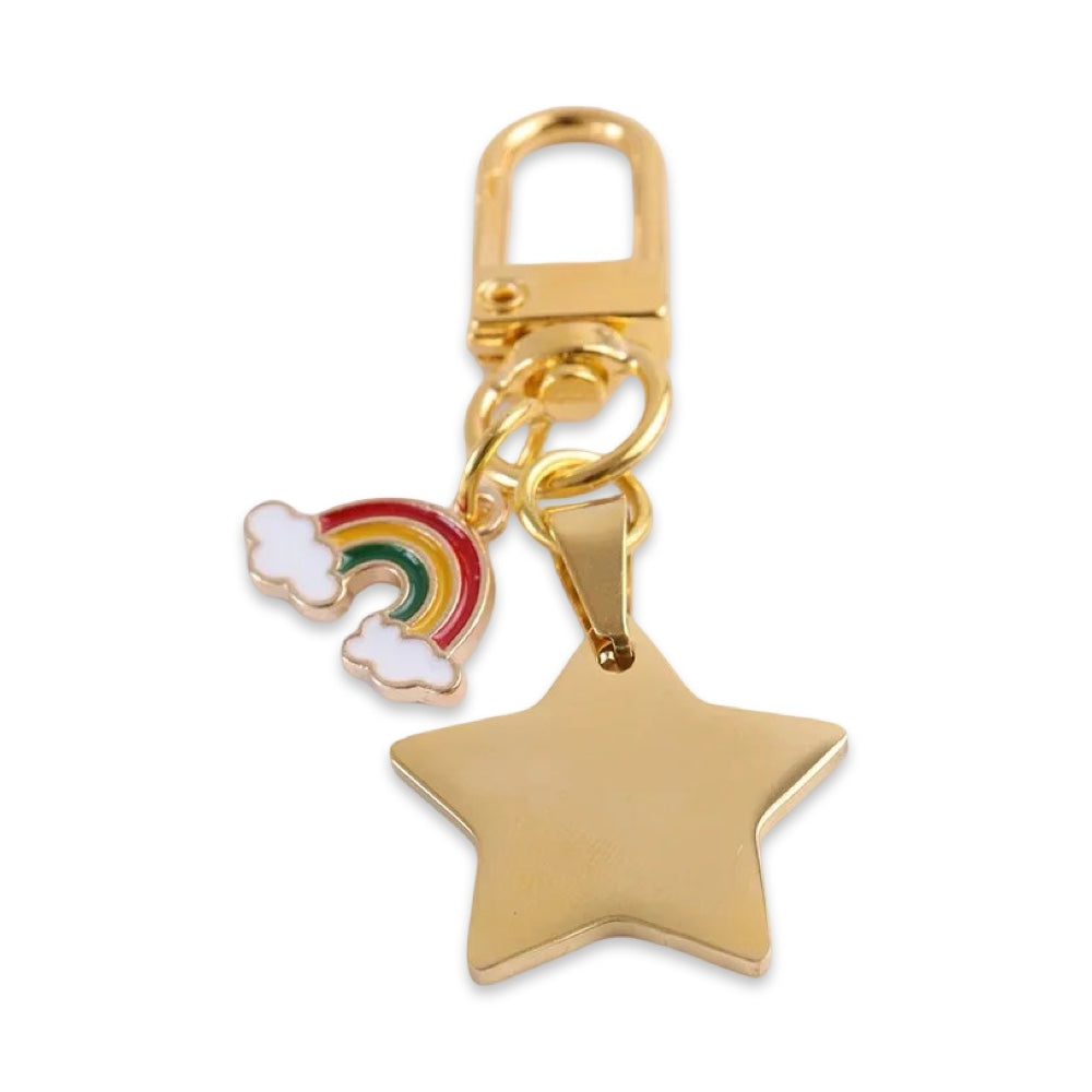 Personalised Star Pet ID Tag  pet accessories YAG Boutique