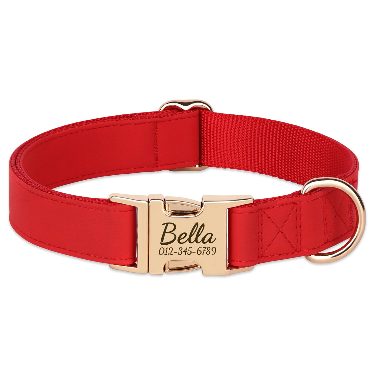 Custom Engraved Dog Collar  pet accessories YAG Boutique