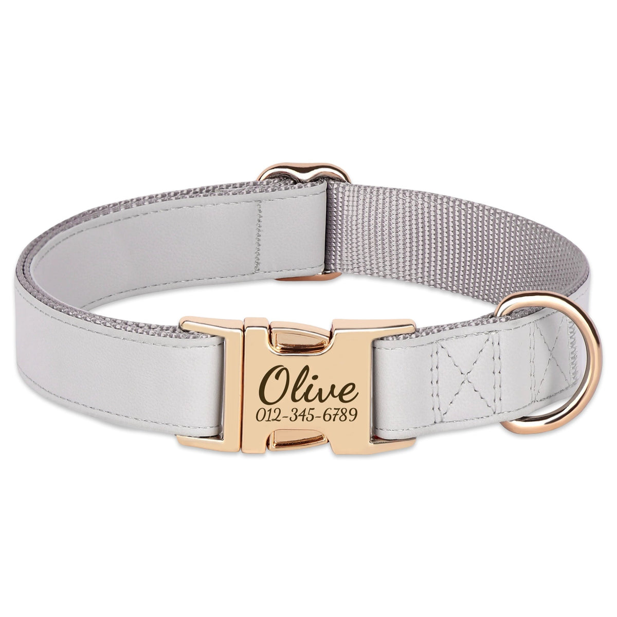 Custom Engraved Dog Collar  pet accessories YAG Boutique